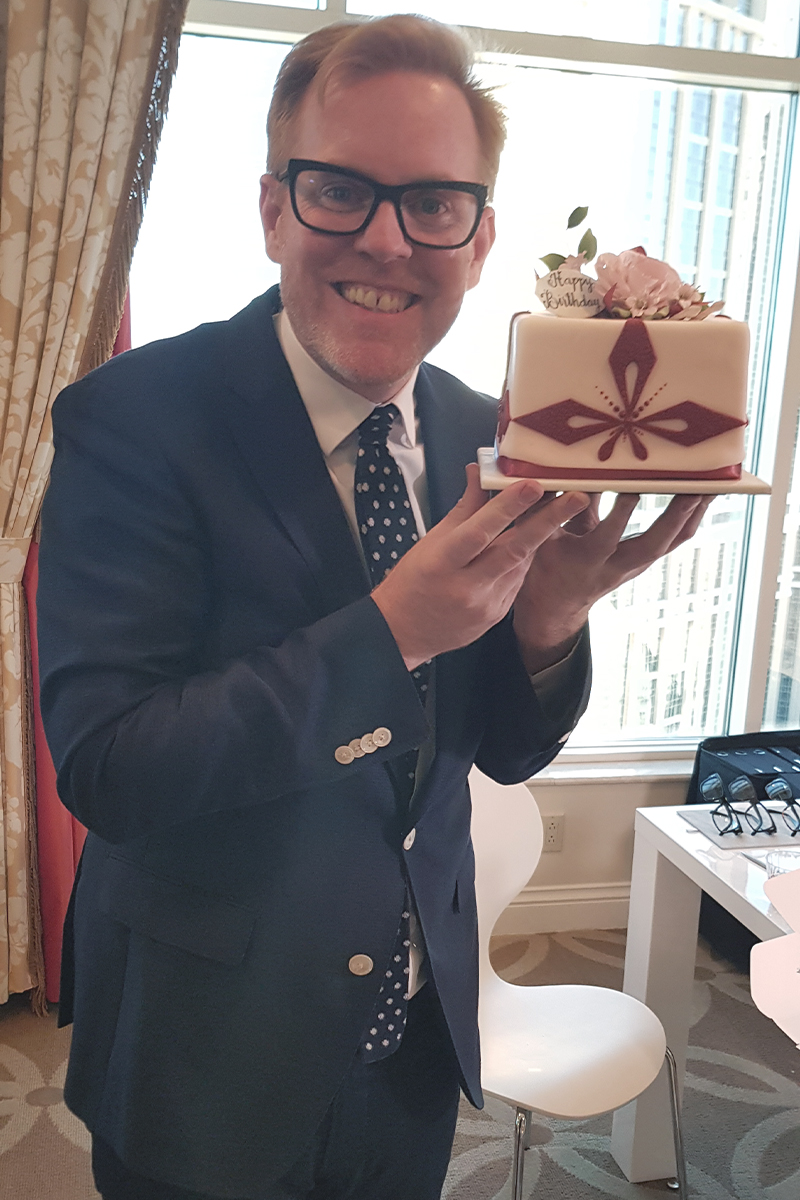 Join Tom on his birthday for a magical design experience from Las Vegas strip to the depths of the Grand Canyon.