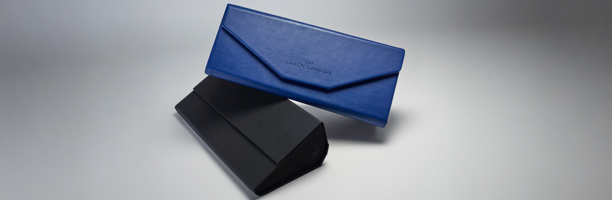 Shop premium eyewear cases by our house brands: Tom Davies, Catch London, and MD1888.
