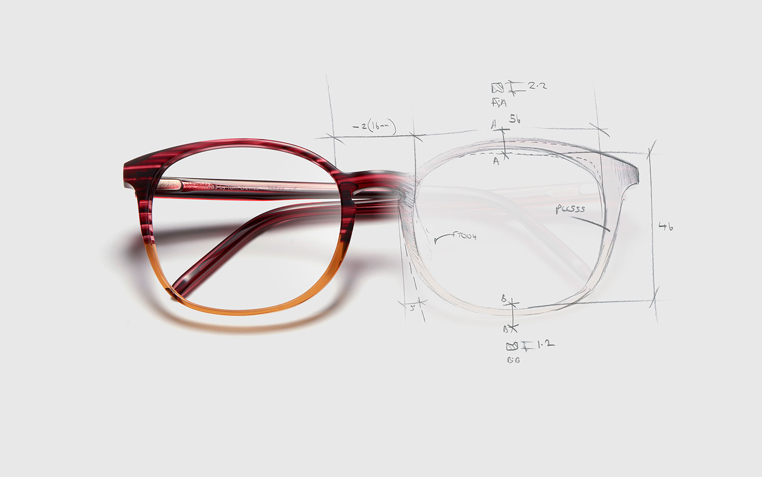 From the initial sketch, to the final product, every Tom Davies frame is designed and handmade in London using the finest materials.