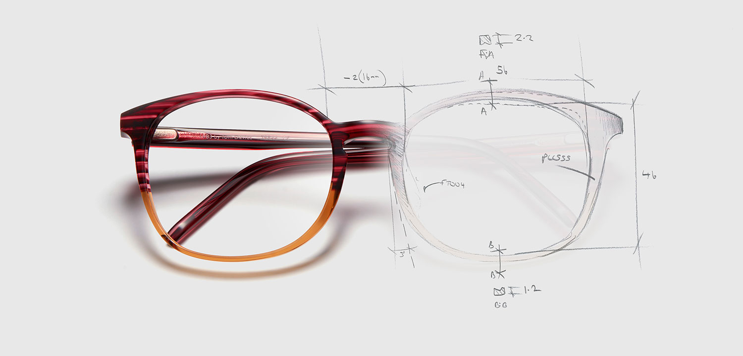 From the initial sketch, to the final product, every Tom Davies frame is designed and handmade in London using the finest materials.
