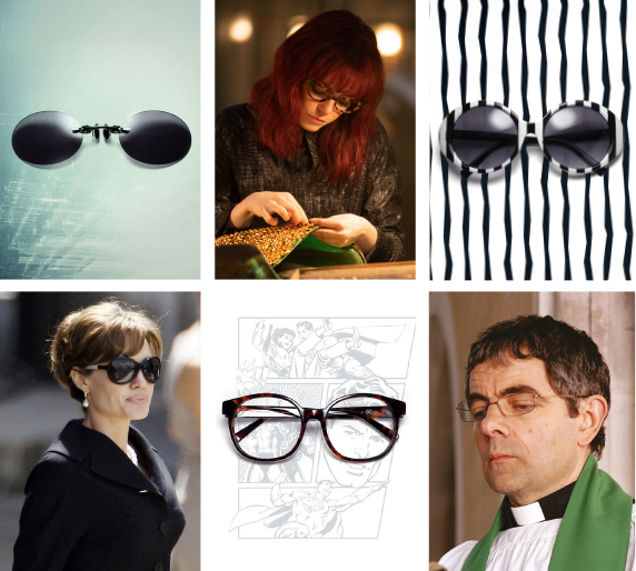 Shop films' most iconic eyewear, designed by legendary spectacle maker Tom Davies.