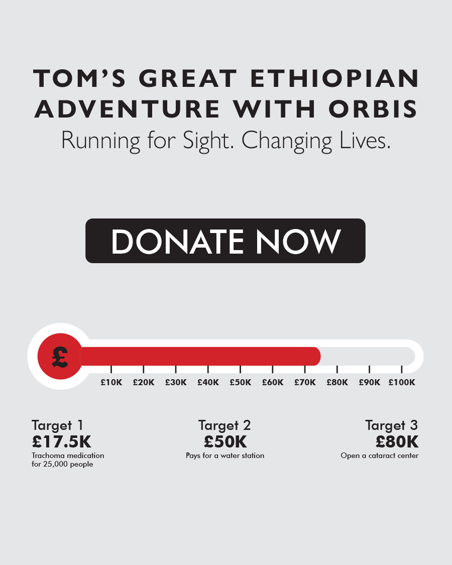 Tom’s Great Ethiopian Adventure with Orbis. Donate Now.