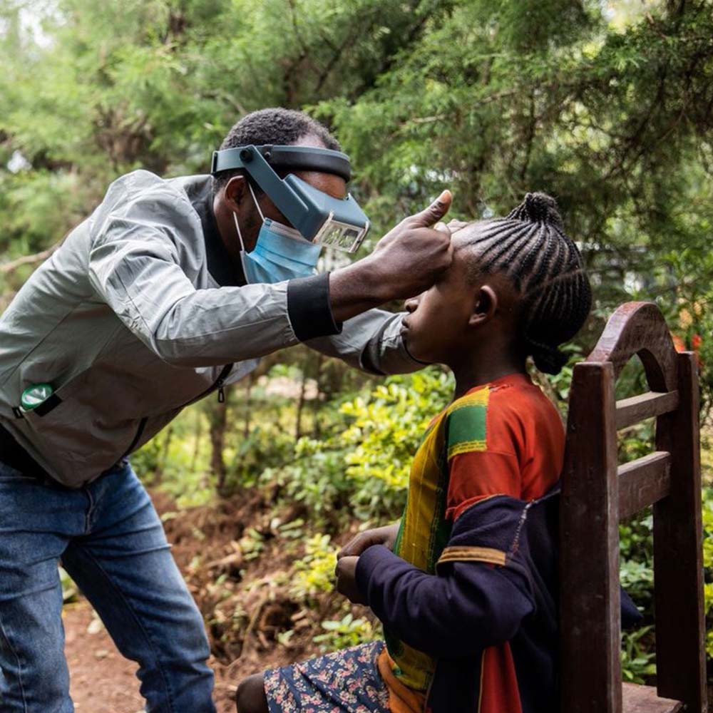Tom Davies is visiting primary eye care units, raising awareness and funds to end Trachoma in Ethiopia.