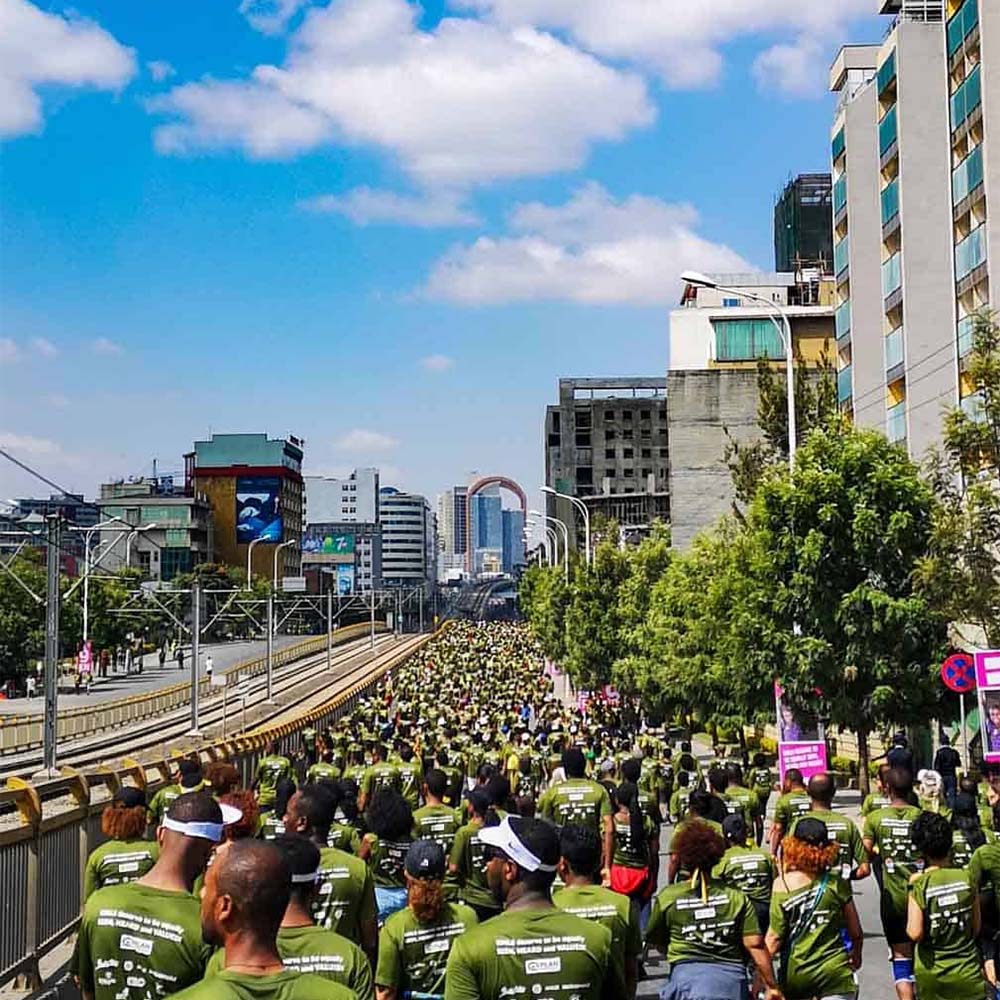 Tom Davies is taking part in the Great Ethiopian Run to raise money for Orbis to tackle avoidable blindness.