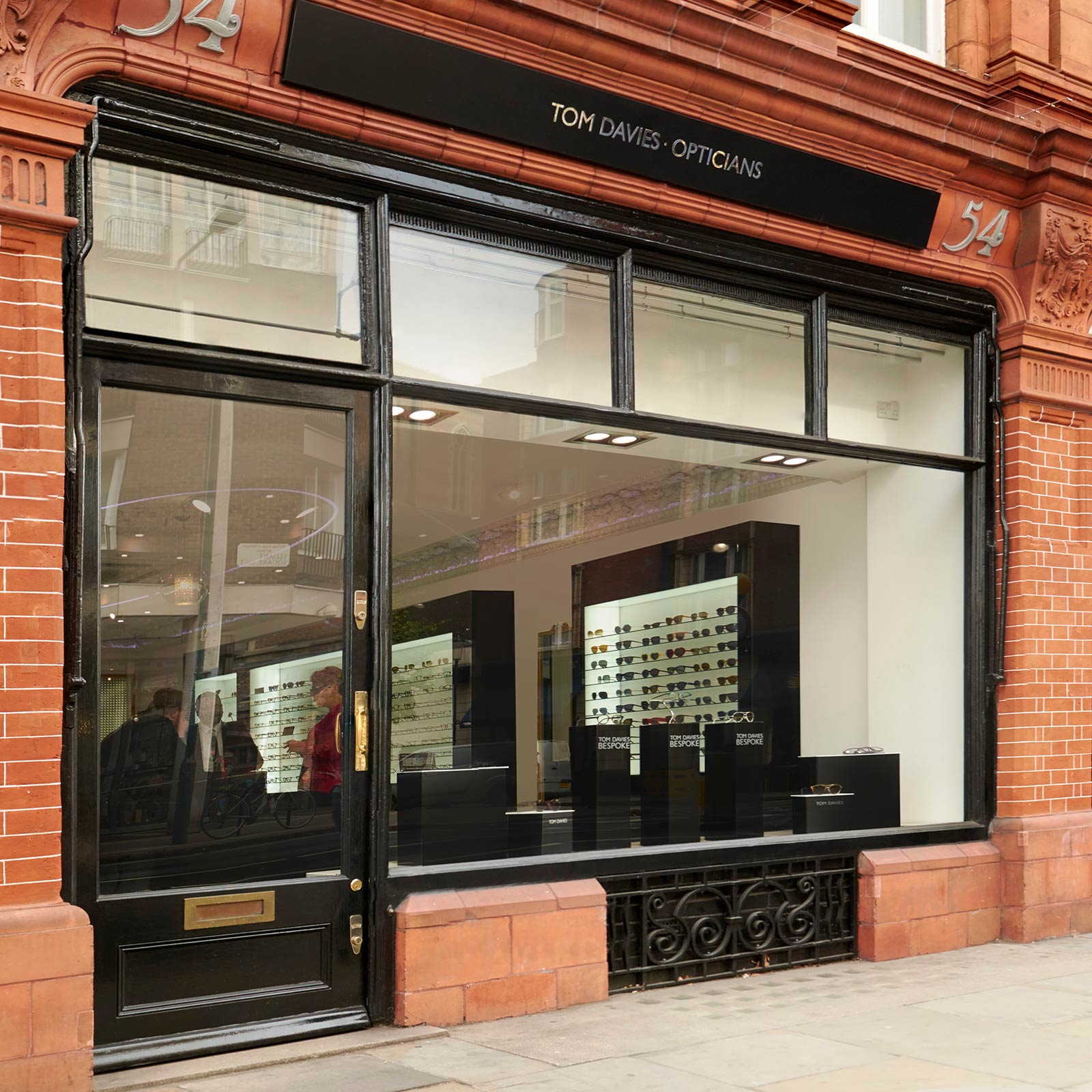 Tom Davies Bespoke Opticians in Sloane Square was the first of four boutique opticians in central London.